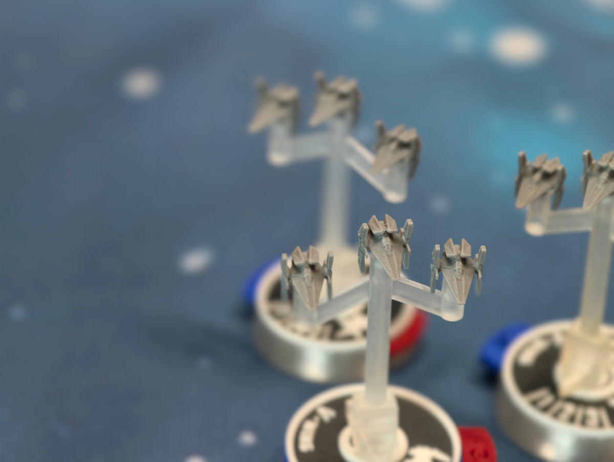 Republic V-Wing Squadron – 9pcs - Compatible with Star Wars Armada scale games