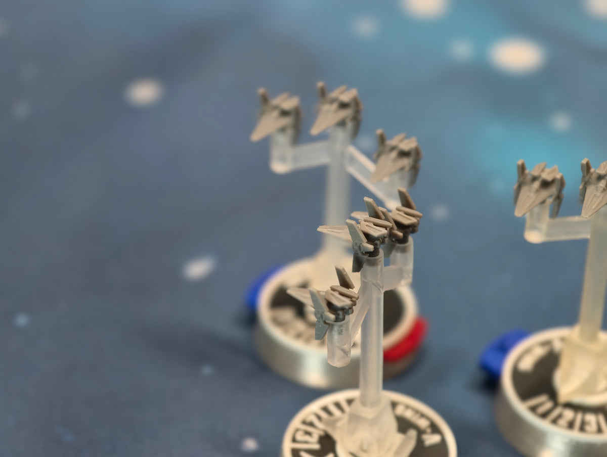 Republic V-Wing Squadron – 9pcs - Compatible with Star Wars Armada scale games