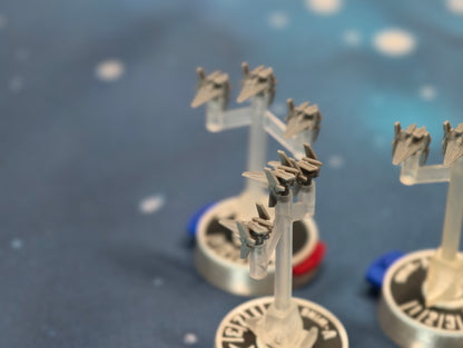 Republic V-Wing Squadron – 9pcs - Compatible with Star Wars Armada scale games
