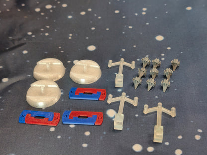 Republic V-Wing Squadron – 9pcs - Compatible with Star Wars Armada scale games
