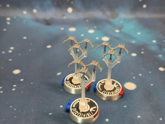 Republic V-19 Torrent Squadron – 9pcs - Compatible with Star Wars Armada scale games