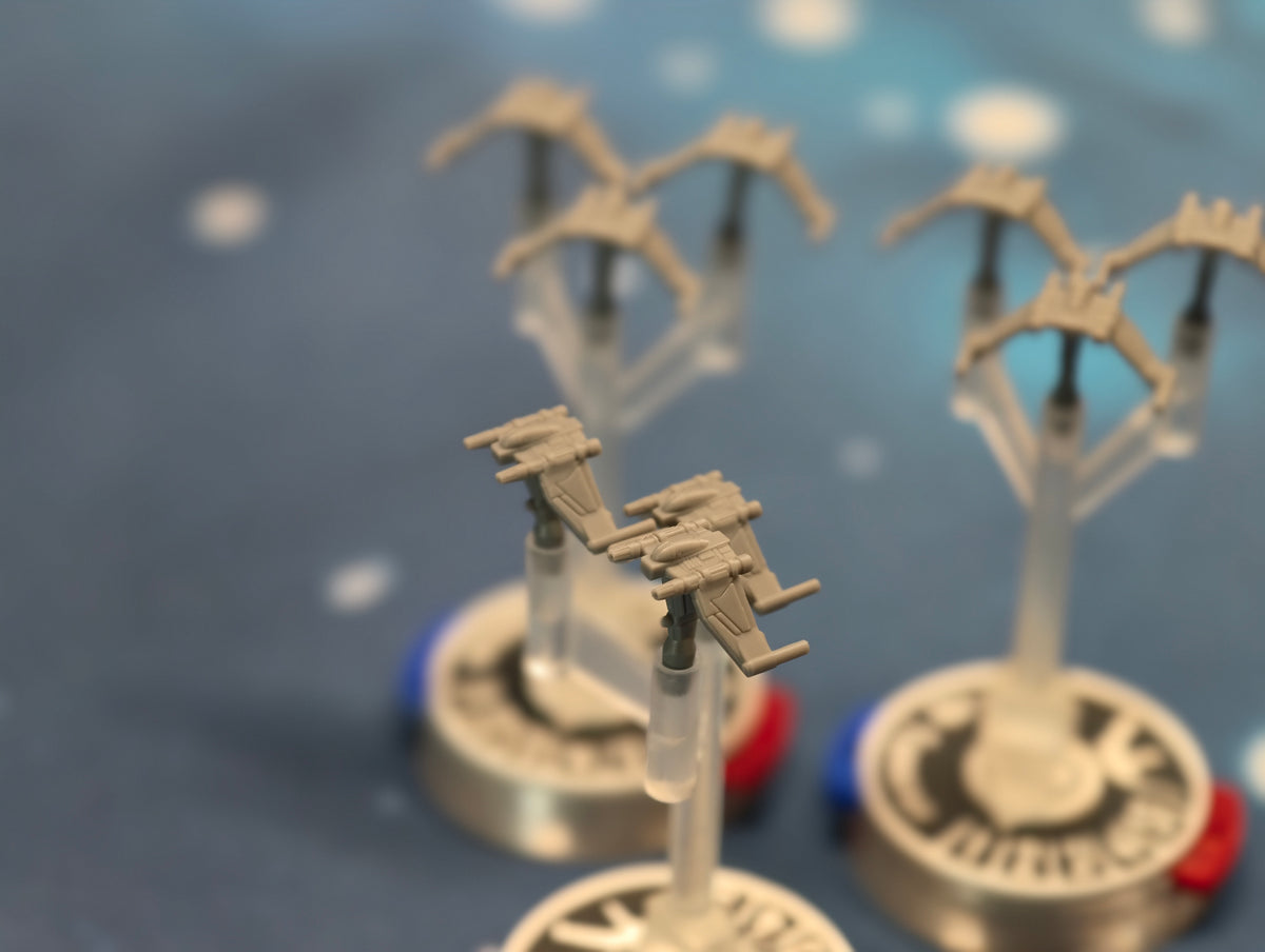 Republic V-19 Torrent Squadron – 9pcs - Compatible with Star Wars Armada scale games