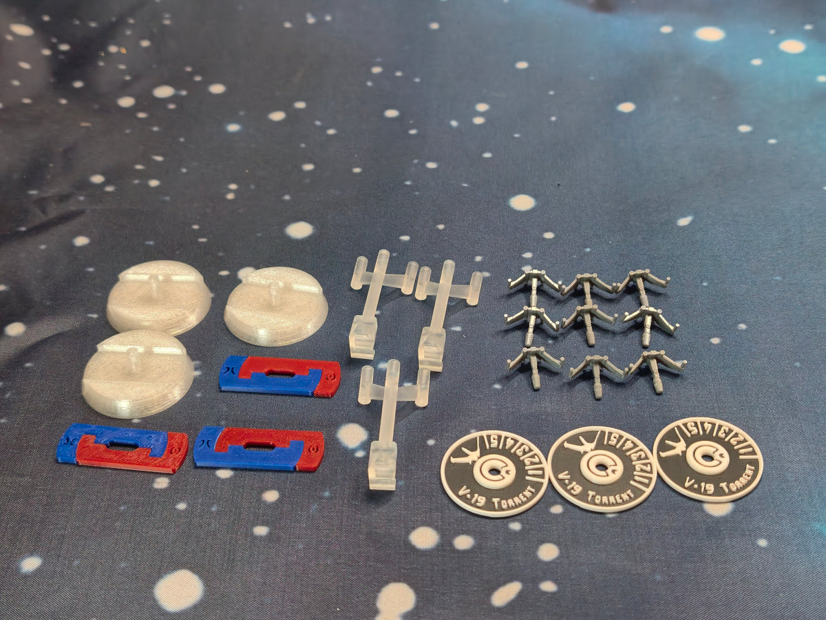 Republic V-19 Torrent Squadron – 9pcs - Compatible with Star Wars Armada scale games