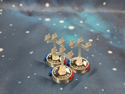 Republic Delta 7 Squadron – 9pcs - Compatible with Star Wars Armada scale games