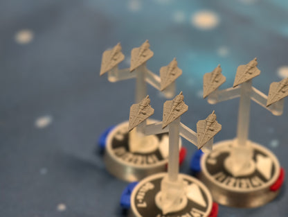Republic Delta 7 Squadron – 9pcs - Compatible with Star Wars Armada scale games