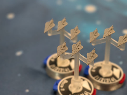 Republic Delta 7 Squadron – 9pcs - Compatible with Star Wars Armada scale games