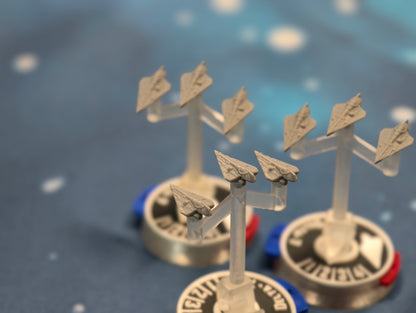 Republic Delta 7 Squadron – 9pcs - Compatible with Star Wars Armada scale games
