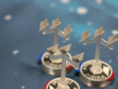 Republic Delta 7 Squadron – 9pcs - Compatible with Star Wars Armada scale games