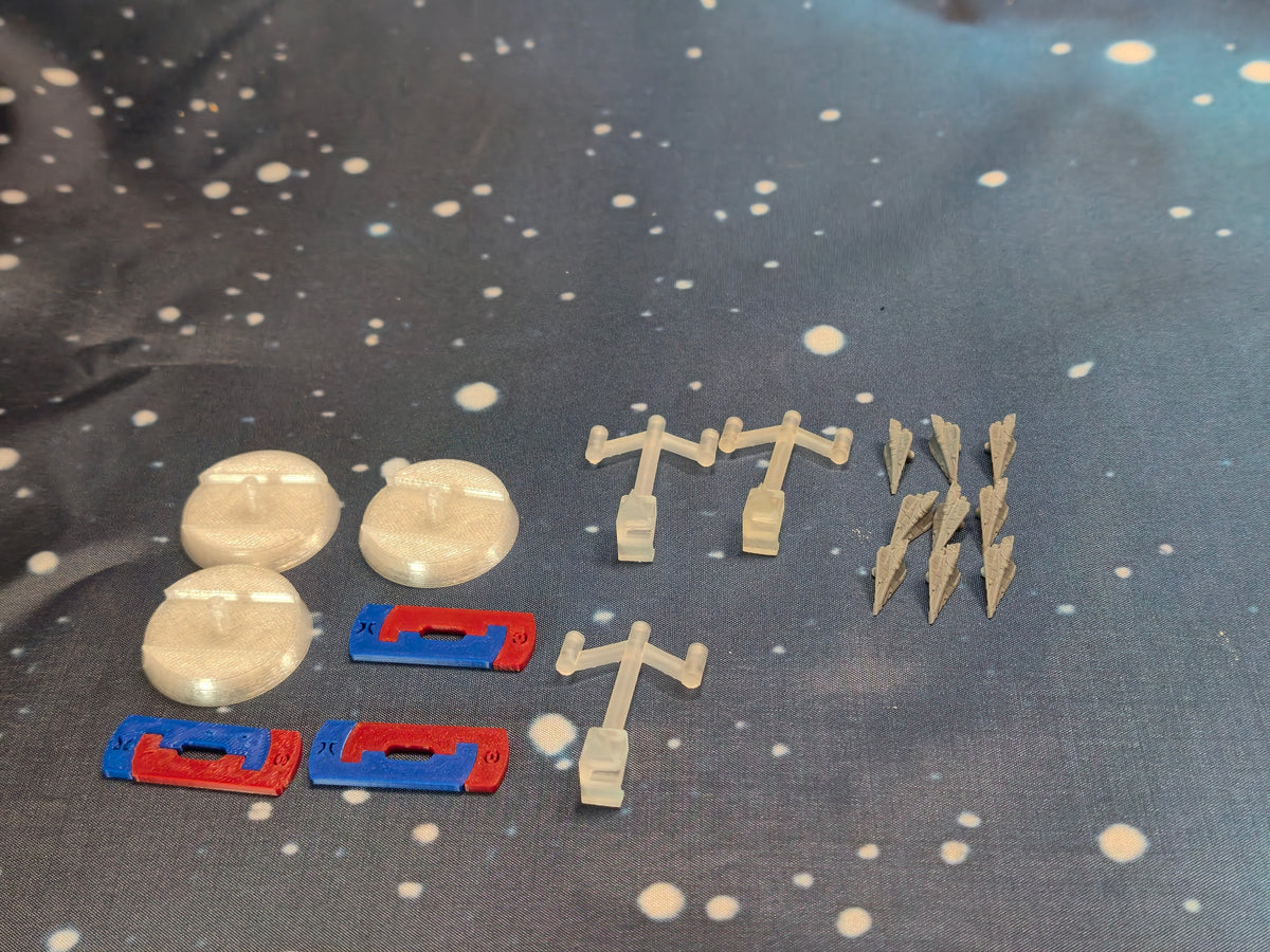 Republic Delta 7 Squadron – 9pcs - Compatible with Star Wars Armada scale games