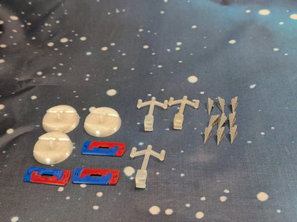Republic Delta 7 Squadron – 9pcs - Compatible with Star Wars Armada scale games