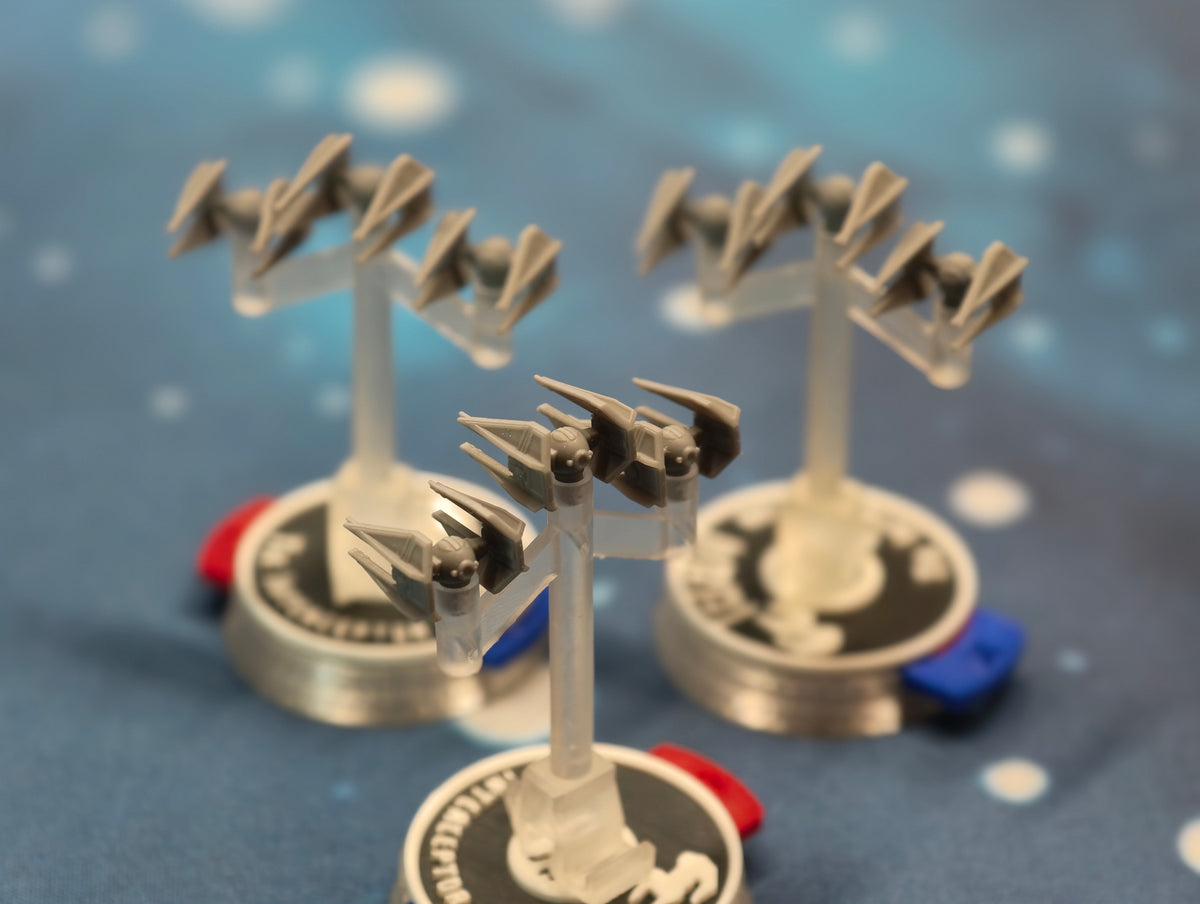 Imperial TIE Royal Interceptor Squadron (9pcs) - Compatible with Star Wars Armada scale games