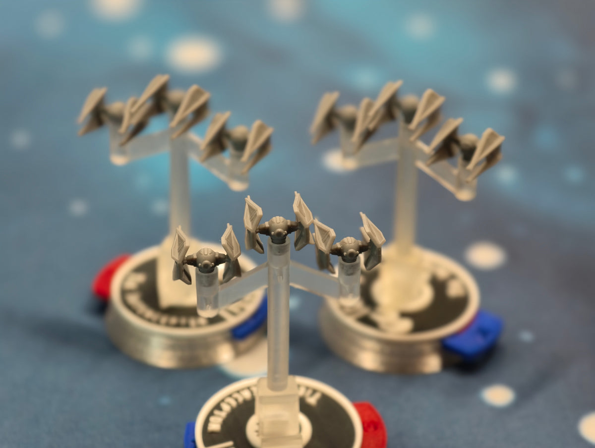 Imperial TIE Royal Interceptor Squadron (9pcs) - Compatible with Star Wars Armada scale games