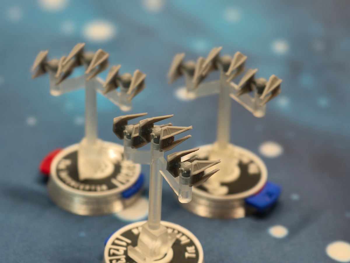 Imperial TIE Royal Interceptor Squadron (9pcs) - Compatible with Star Wars Armada scale games