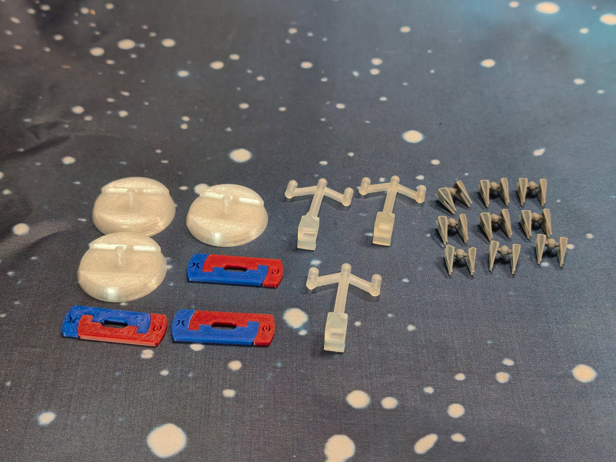 Imperial TIE Royal Interceptor Squadron (9pcs) - Compatible with Star Wars Armada scale games