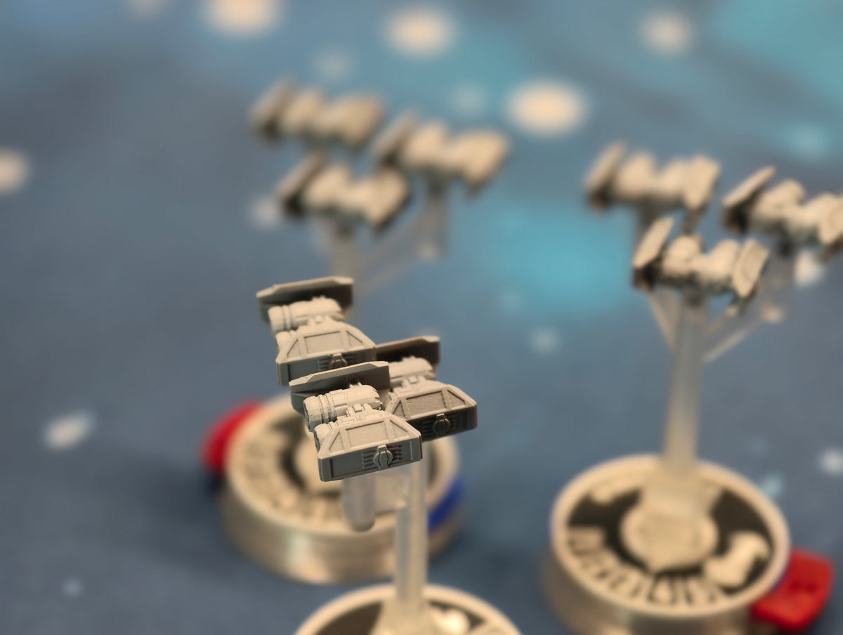 Armada-scale TIE Bomber squadron miniatures set