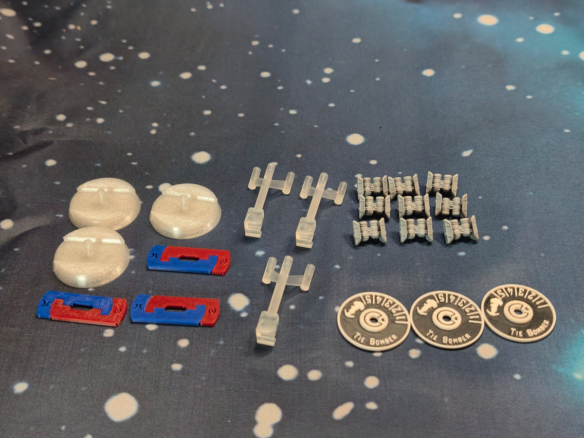 Imperial TIE Bomber miniature starships for fleet battles