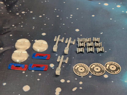 Imperial TIE Bomber miniature starships for fleet battles