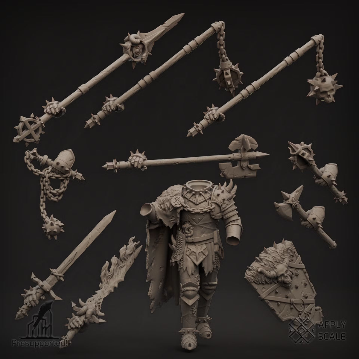 Infernal Knights - Compatible with Trench Crusade Style games