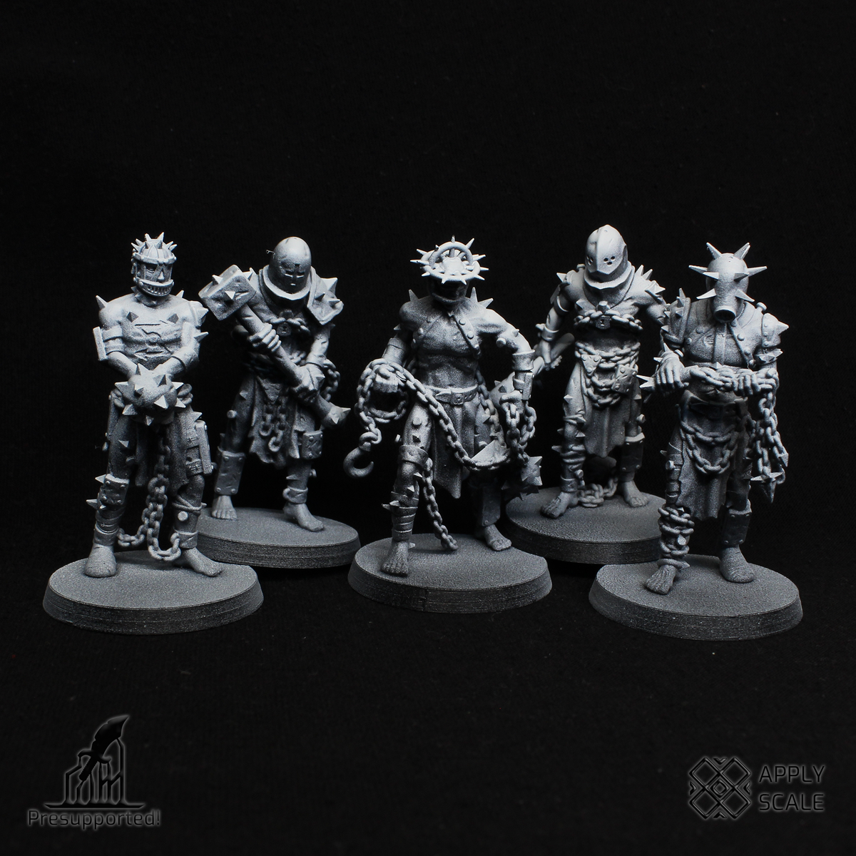 Wretcheds resin miniature set for Trench Crusade-style skirmish games