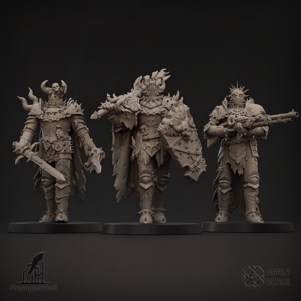 Infernal Knights - Compatible with Trench Crusade Style games