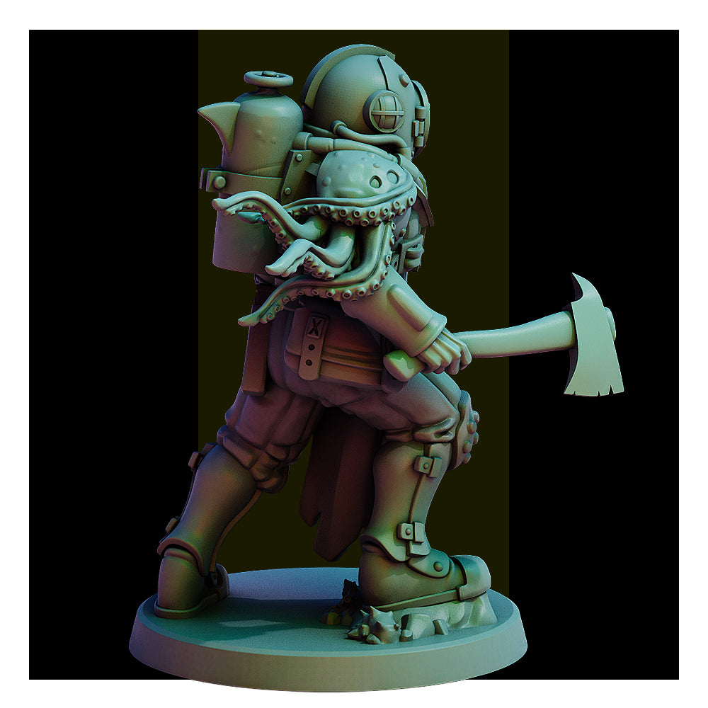 Apostate Naval Ravagers by Red Pilgrim Miniature - 3D printed Grimdark Miniature