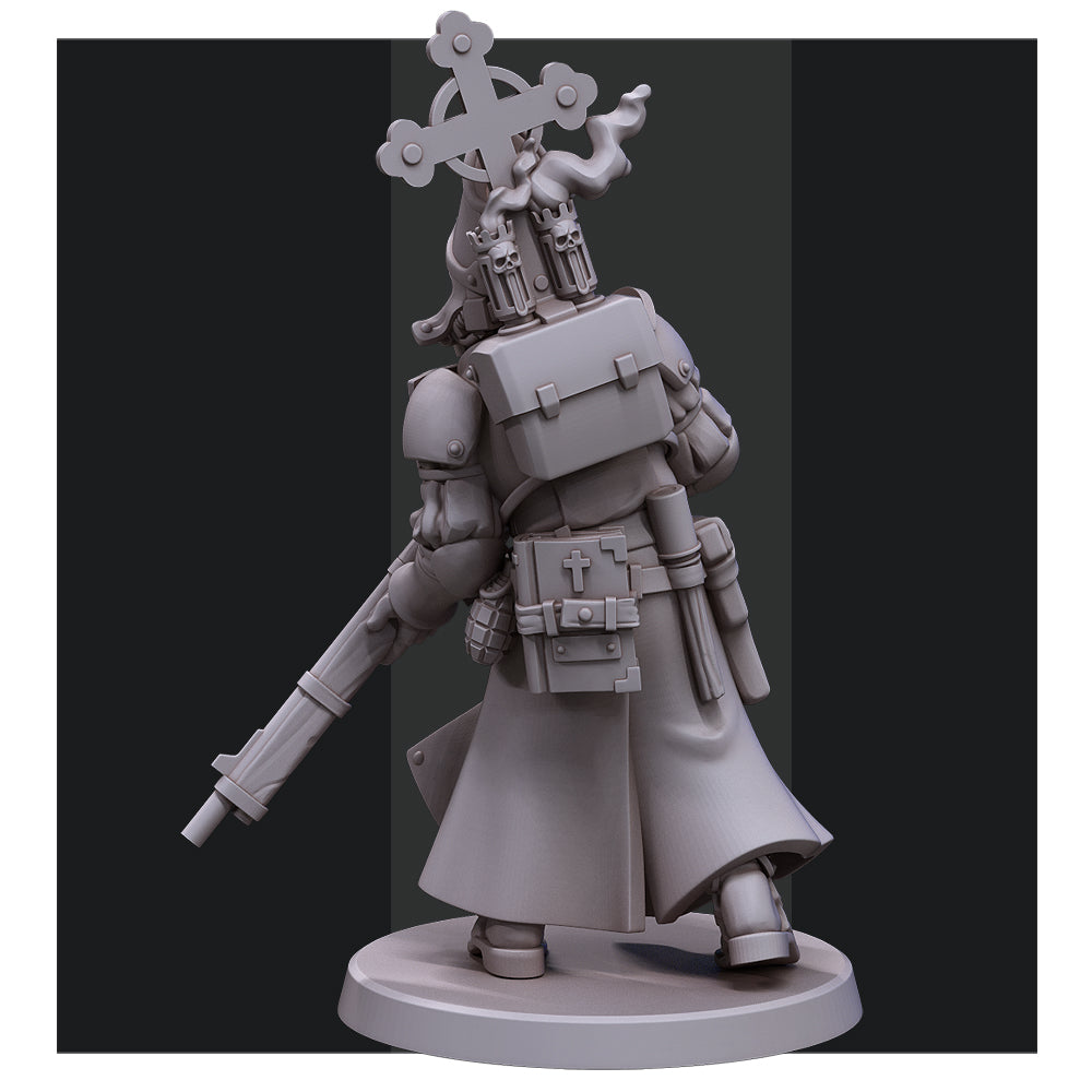 Pontifical Guard by Red Pilgrim Miniature - 3D printed Grimdark Miniature