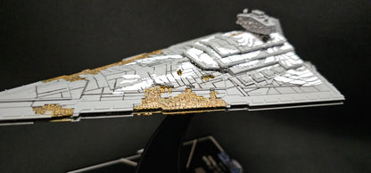 Damaged Chimera Star Destroyer – Length:204mm - Imperial Fleet Upgrade