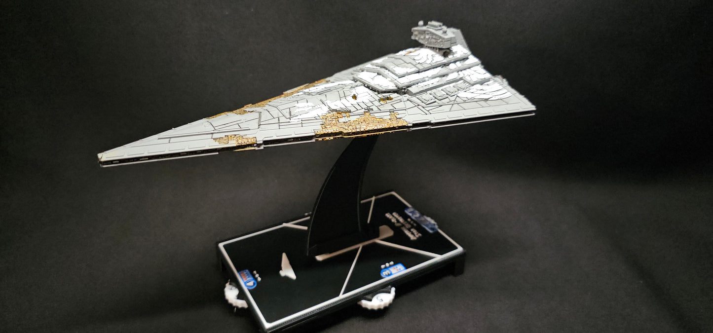 Damaged Chimera Star Destroyer – Length:204mm - Imperial Fleet Upgrade