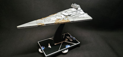 Damaged Chimera Star Destroyer – Length:204mm - Imperial Fleet Upgrade
