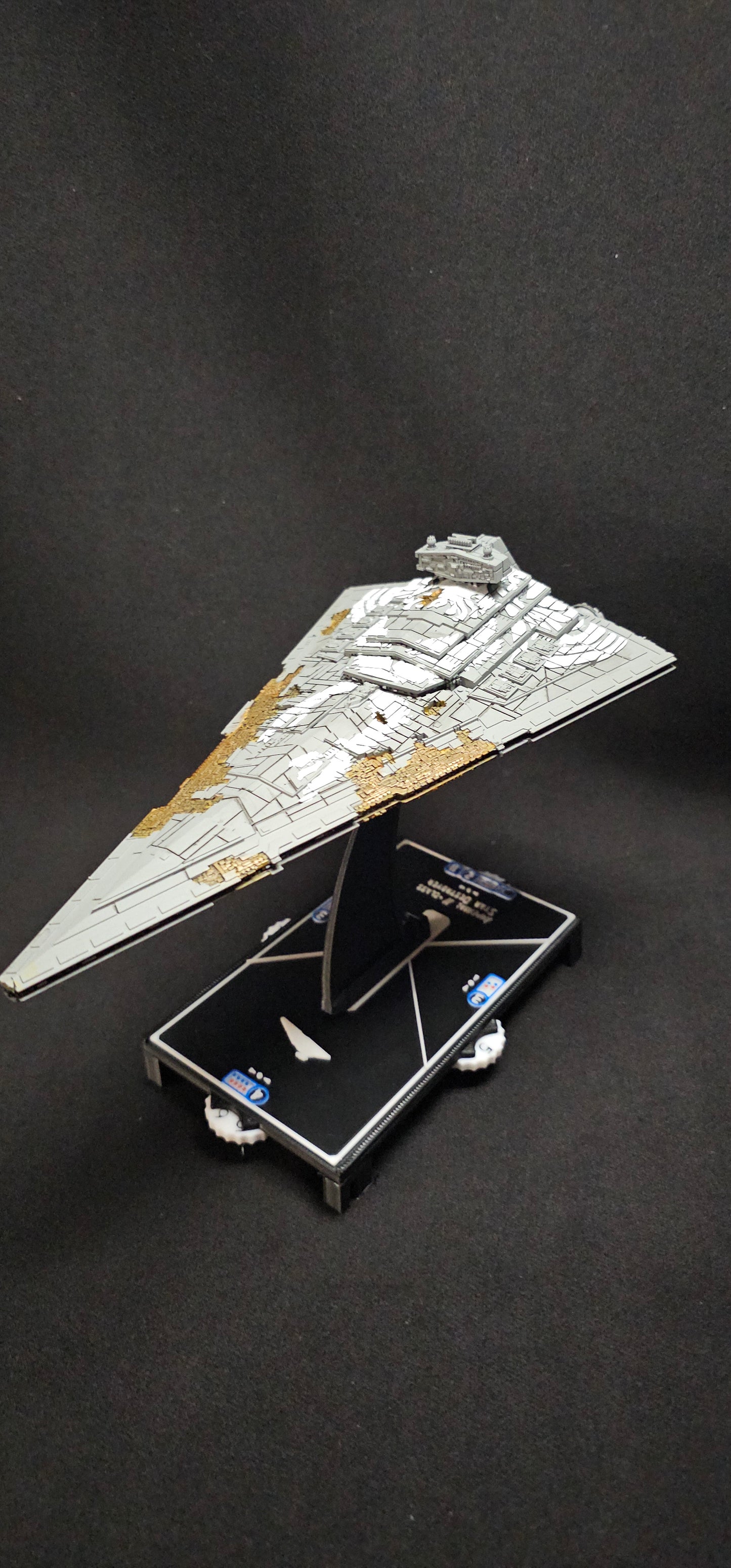 Damaged Chimera Star Destroyer – Length:204mm - Imperial Fleet Upgrade