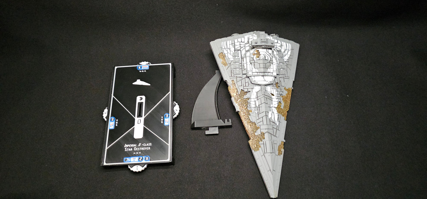 Damaged Chimera Star Destroyer – Length:204mm - Imperial Fleet Upgrade