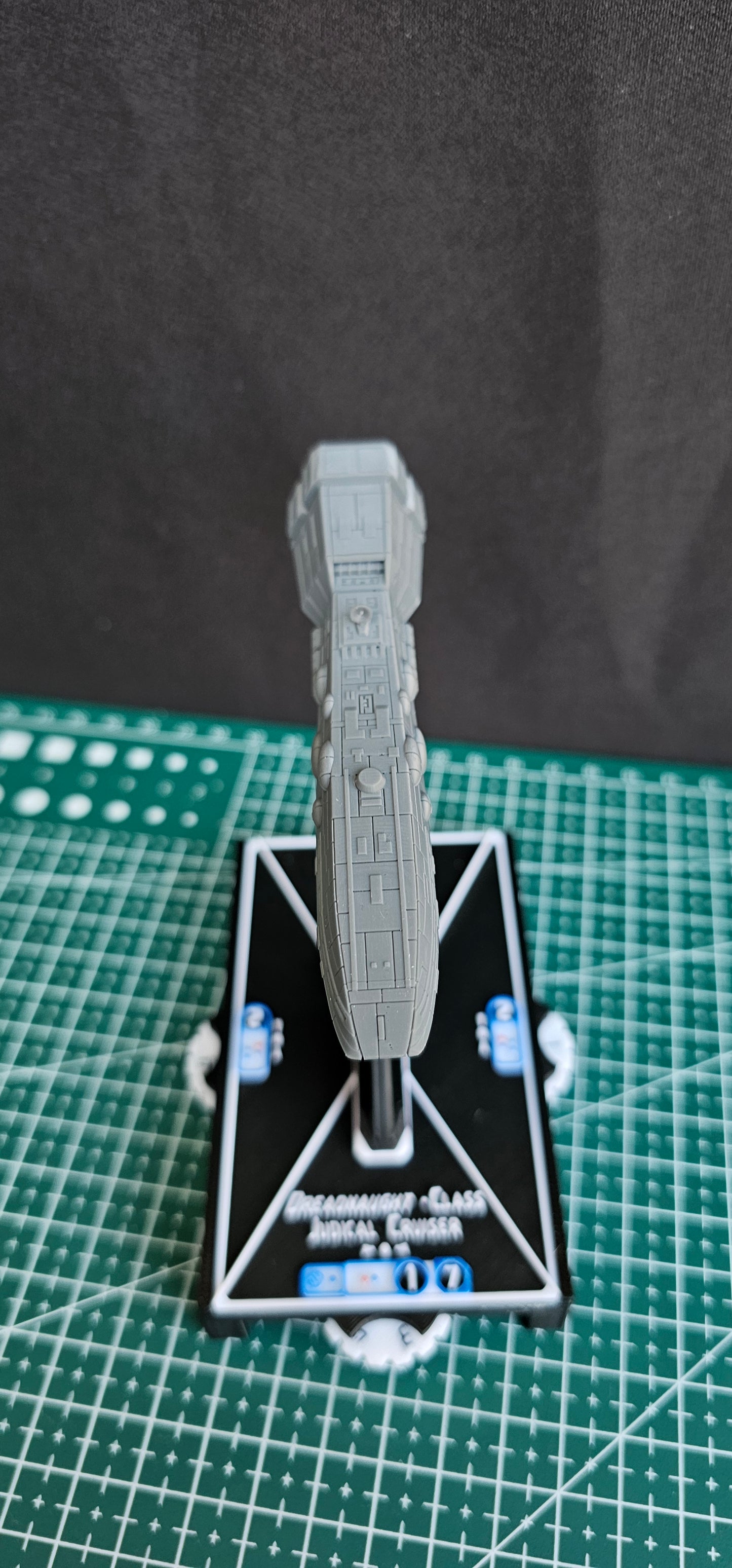 Dreadnaught Heavy Cruiser – Length:103mm - Imperial Fleet Upgrade