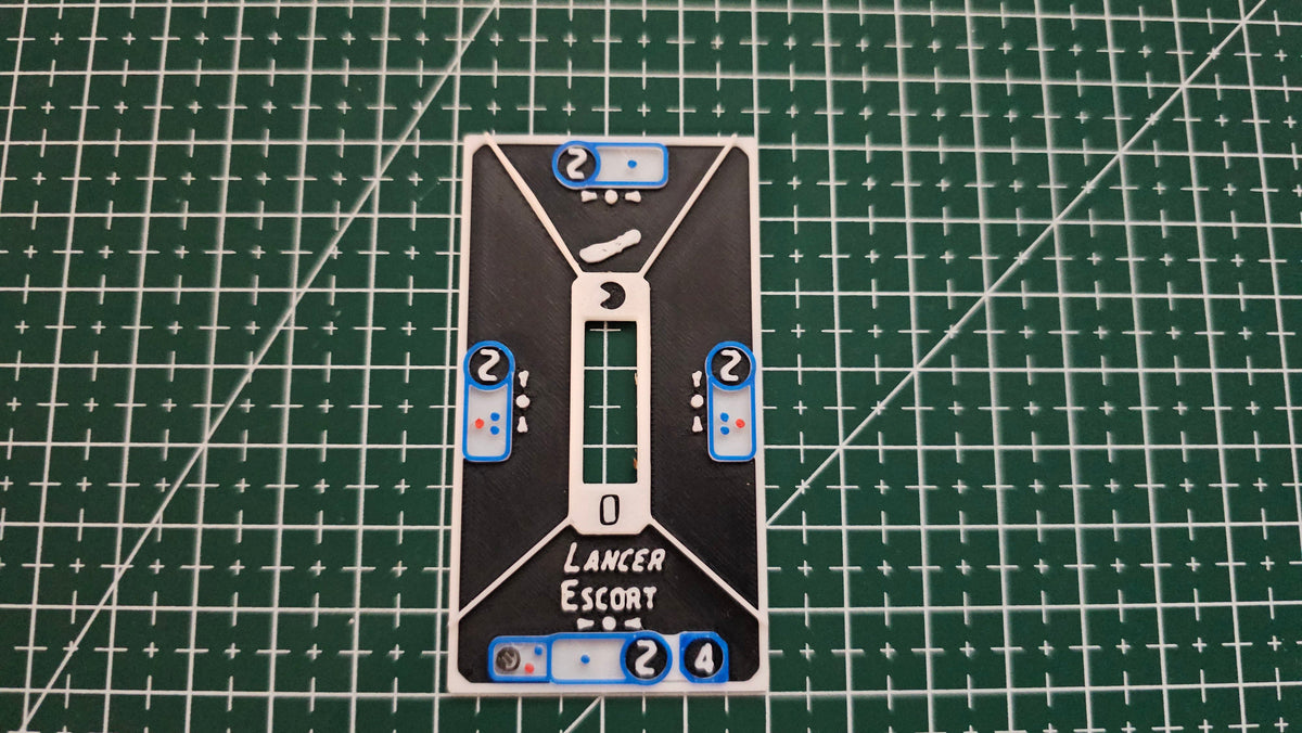 Imperial ship Base tokens – Compatible with Armada Scale games