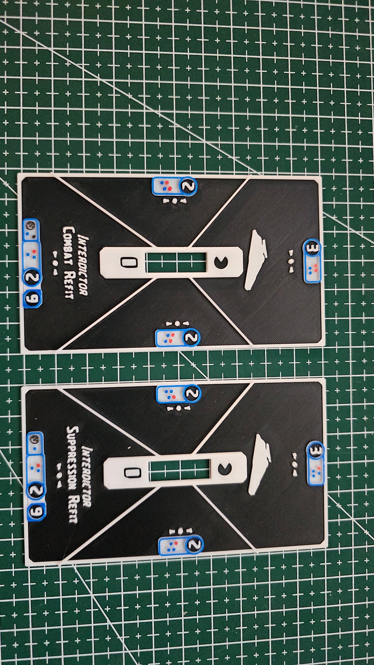 Imperial ship Base tokens – Compatible with Armada Scale games