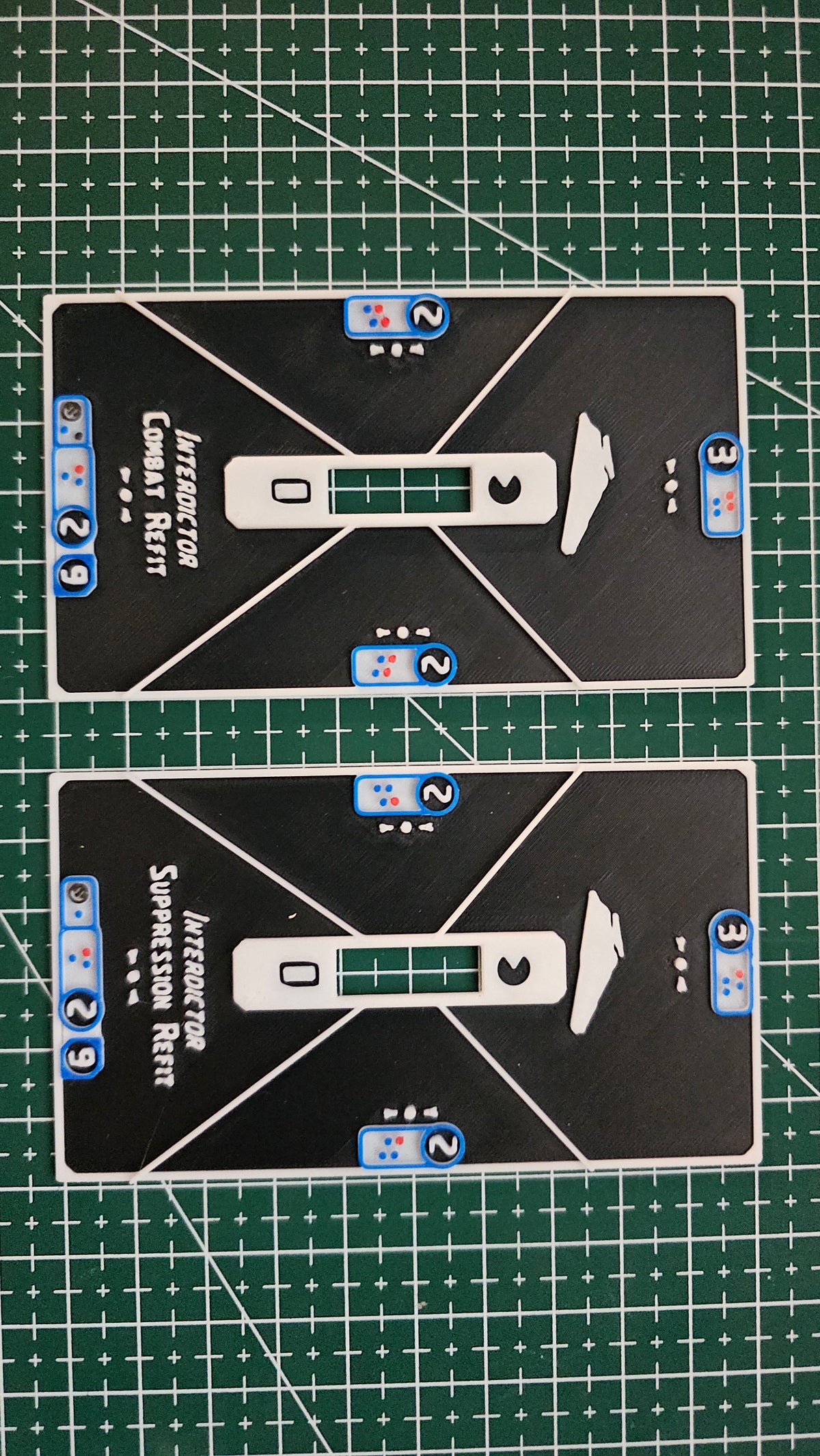 Imperial ship Base tokens – Compatible with Armada Scale games