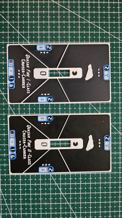 Imperial ship Base tokens – Compatible with Armada Scale games