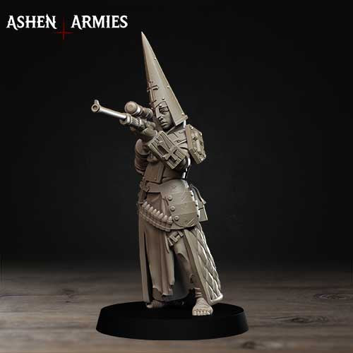 Pilgrims by Ashen Armies - 3D printed Grimdark Miniatures