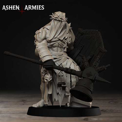 Pilgrim Communicant by Ashen Armies - 3D printed Grimdark Miniatures