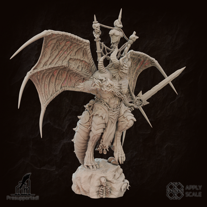 ApplyScale Preator Warrior Deamon demonic warrior resin model