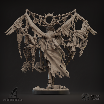 ApplyScale Seraph of Mockery grimdark fallen angel resin model