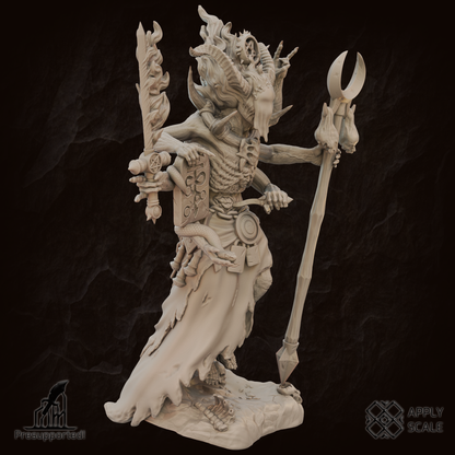 ApplyScale Sorcerer Deamon Mage demonic spellcaster for tabletop wargaming