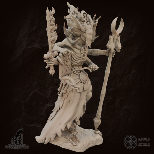 ApplyScale Sorcerer Deamon Mage demonic spellcaster for tabletop wargaming