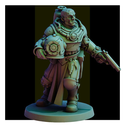 Apostate Naval Ravagers by Red Pilgrim Miniature - 3D printed Grimdark Miniature