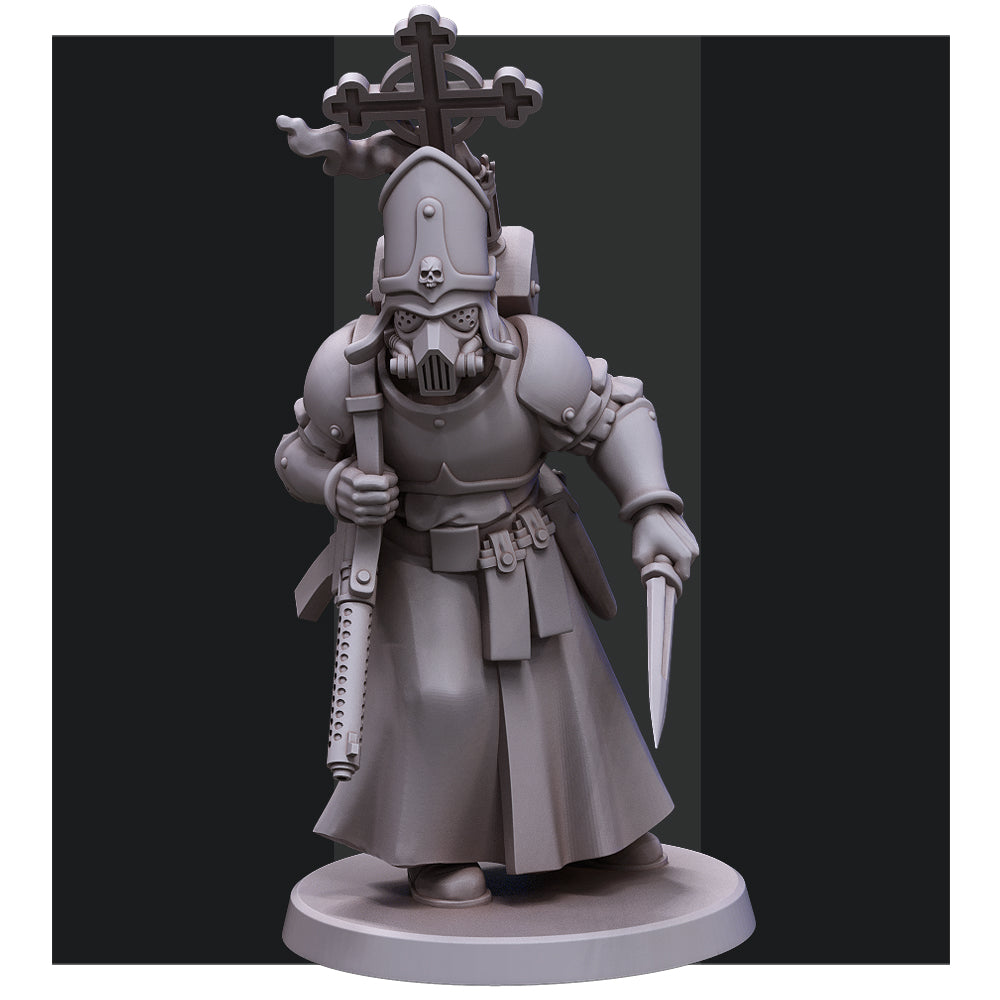 Pontifical Guard by Red Pilgrim Miniature - 3D printed Grimdark Miniature
