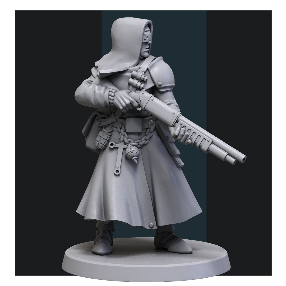 Sacramental Sisters by Red Pilgrim Miniature - 3D printed Grimdark Miniature