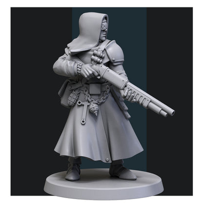 Sacramental Sisters by Red Pilgrim Miniature - 3D printed Grimdark Miniature