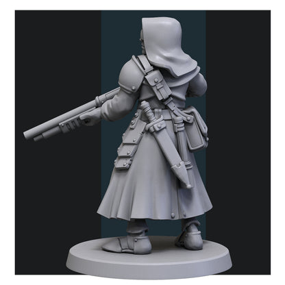 Sacramental Sisters by Red Pilgrim Miniature - 3D printed Grimdark Miniature