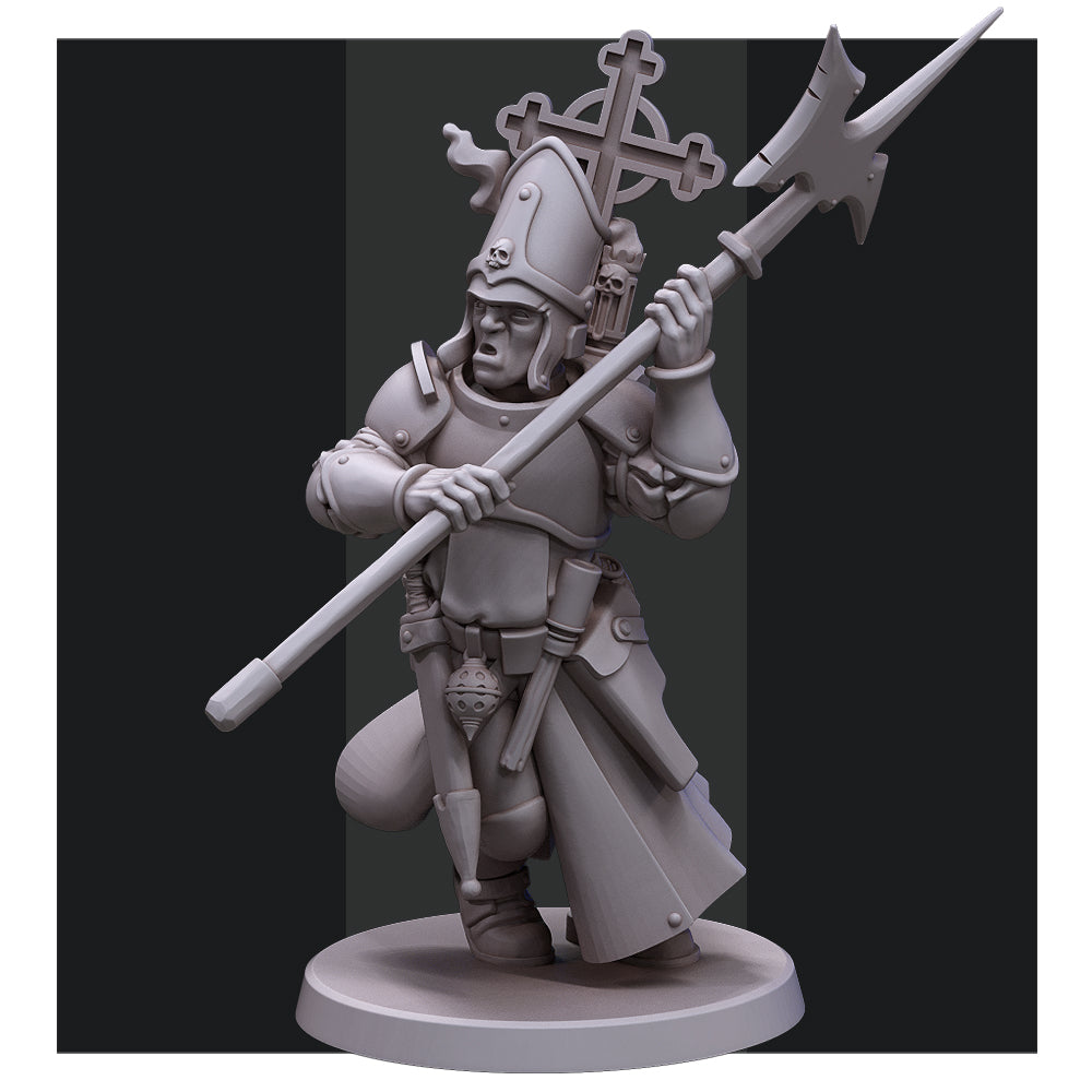 Pontifical Guard by Red Pilgrim Miniature - 3D printed Grimdark Miniature
