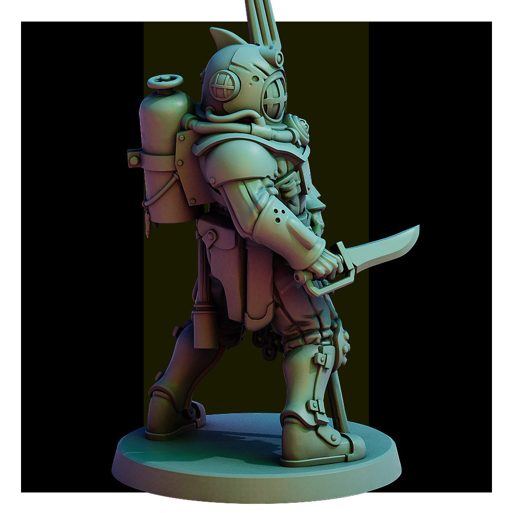 Apostate Naval Ravagers by Red Pilgrim Miniature - 3D printed Grimdark Miniature
