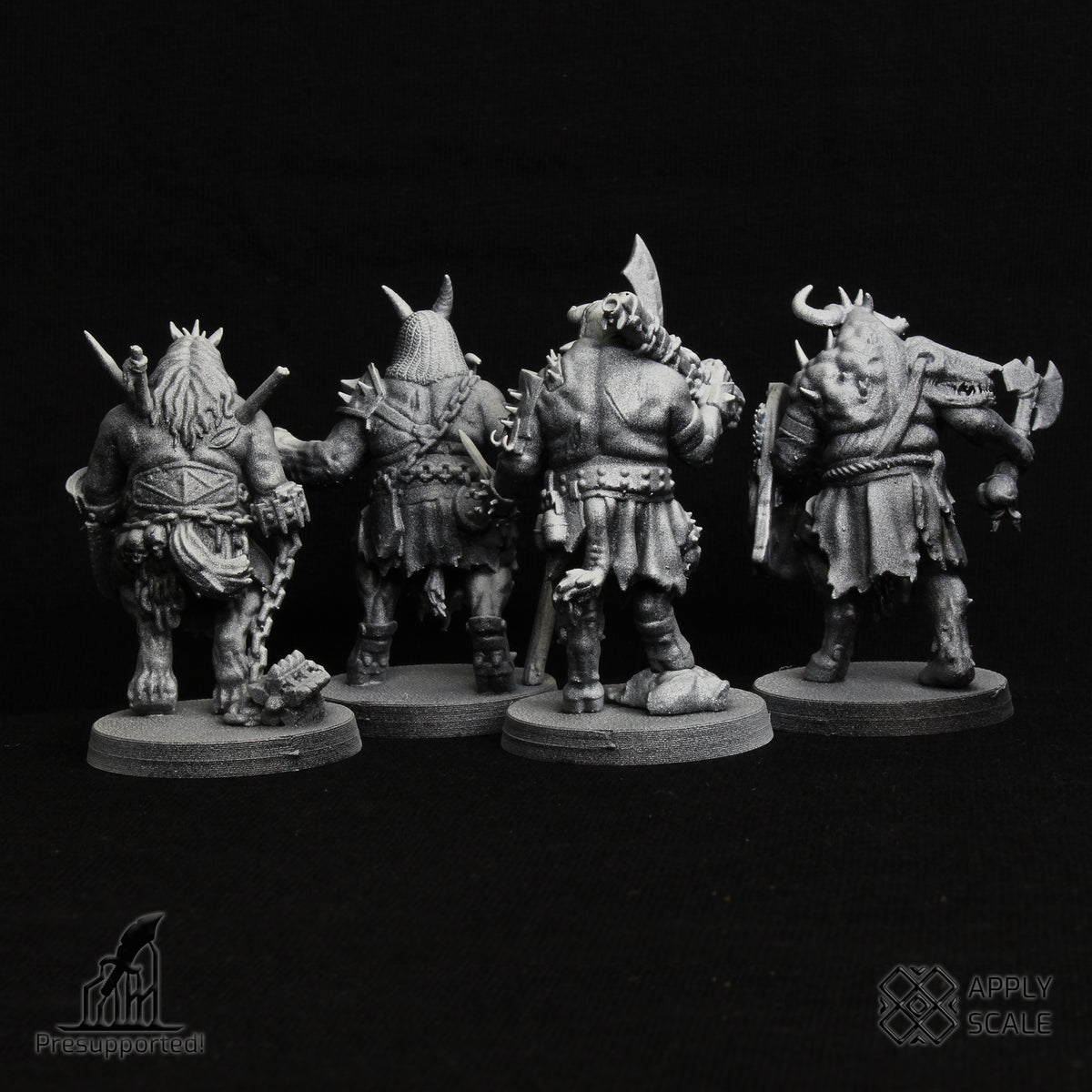 Yokes Fiends Demon Warriors – Trench Crusade compatible grimdark miniature set